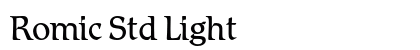 Romic Std Light Preview