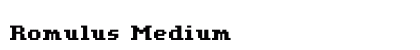 Romulus Medium Preview