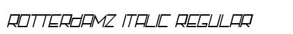 Rotterdamz Italic Regular preview