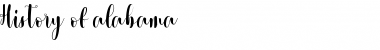 Download history of alabama Font Download history of alabama Font