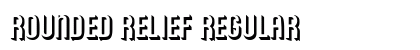 Rounded Relief Regular preview
