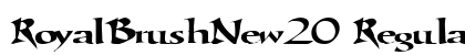 RoyalBrushNew20 Regular preview