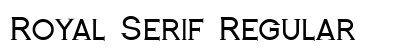 Royal Serif Regular preview