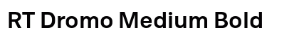 RT Dromo Medium Bold preview