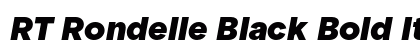 RT Rondelle Black Bold Italic Preview