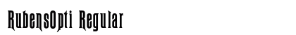 RubensOpti Regular preview