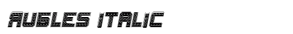 Rubles Italic preview