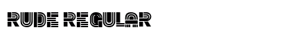 Rude Regular Preview