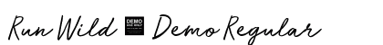 Run Wild - Demo Regular preview