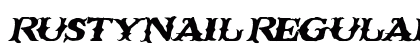 RustyNail Regular preview