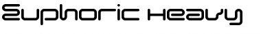 Euphoric Heavy Font