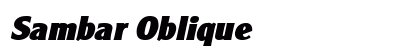 Sambar Oblique Preview