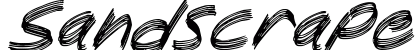 Sandscrape Italic Preview