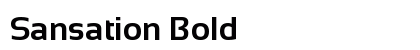 Sansation Bold preview