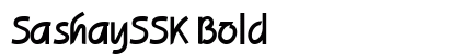SashaySSK Bold preview