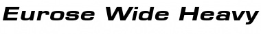 Download Eurose Wide-Heavy Font Download Eurose Wide-Heavy Font