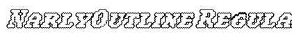 NarlyOutline Regular preview
