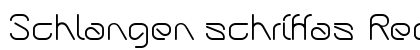 Schlangen schriftas Regular preview
