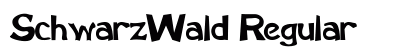SchwarzWald Regular preview