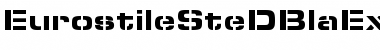 EurostileSteDBlaExt Font