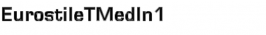 EurostileTMedIn1 Font