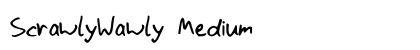 ScrawlyWawly Medium preview