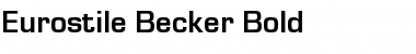 Eurostile Becker Font