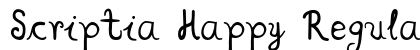 Scriptia Happy Regular preview