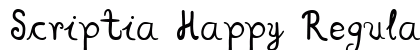 Scriptia Happy Regular preview