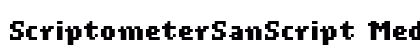 ScriptometerSanScript Medium preview