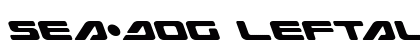Sea-Dog Leftalic Italic preview