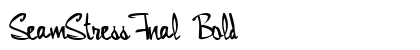 SeamStressFnal Bold preview