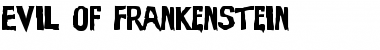 Evil of Frankenstein Regular Font