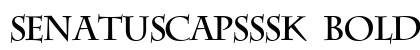 SenatusCapsSSK Bold Preview