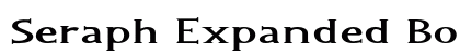 Seraph Expanded Bold Preview