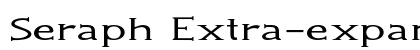 Seraph Extra-expanded Regular Preview
