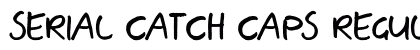 Serial Catch Caps Regular preview