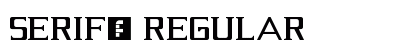 Serif? Regular preview