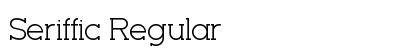 Seriffic Regular preview