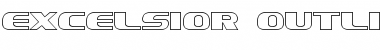 Download Excelsior Outline Font Download Excelsior Outline Font