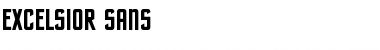 Download EXCELSIOR SANS Font Download EXCELSIOR SANS Font