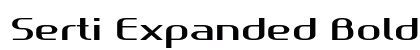 Serti Expanded Bold Preview