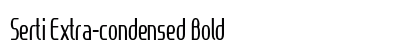 Serti Extra-condensed Bold Preview
