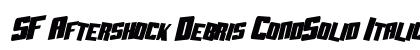 SF Aftershock Debris CondSolid Italic preview