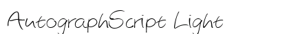 AutographScript Light preview