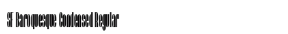 SF Baroquesque Condensed Regular preview