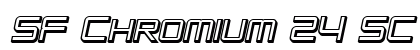 SF Chromium 24 SC Bold Oblique preview