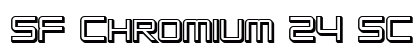SF Chromium 24 SC Bold Preview