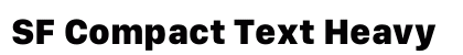 SF Compact Text Heavy preview