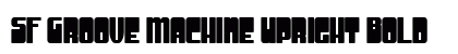 SF Groove Machine Upright Bold preview
